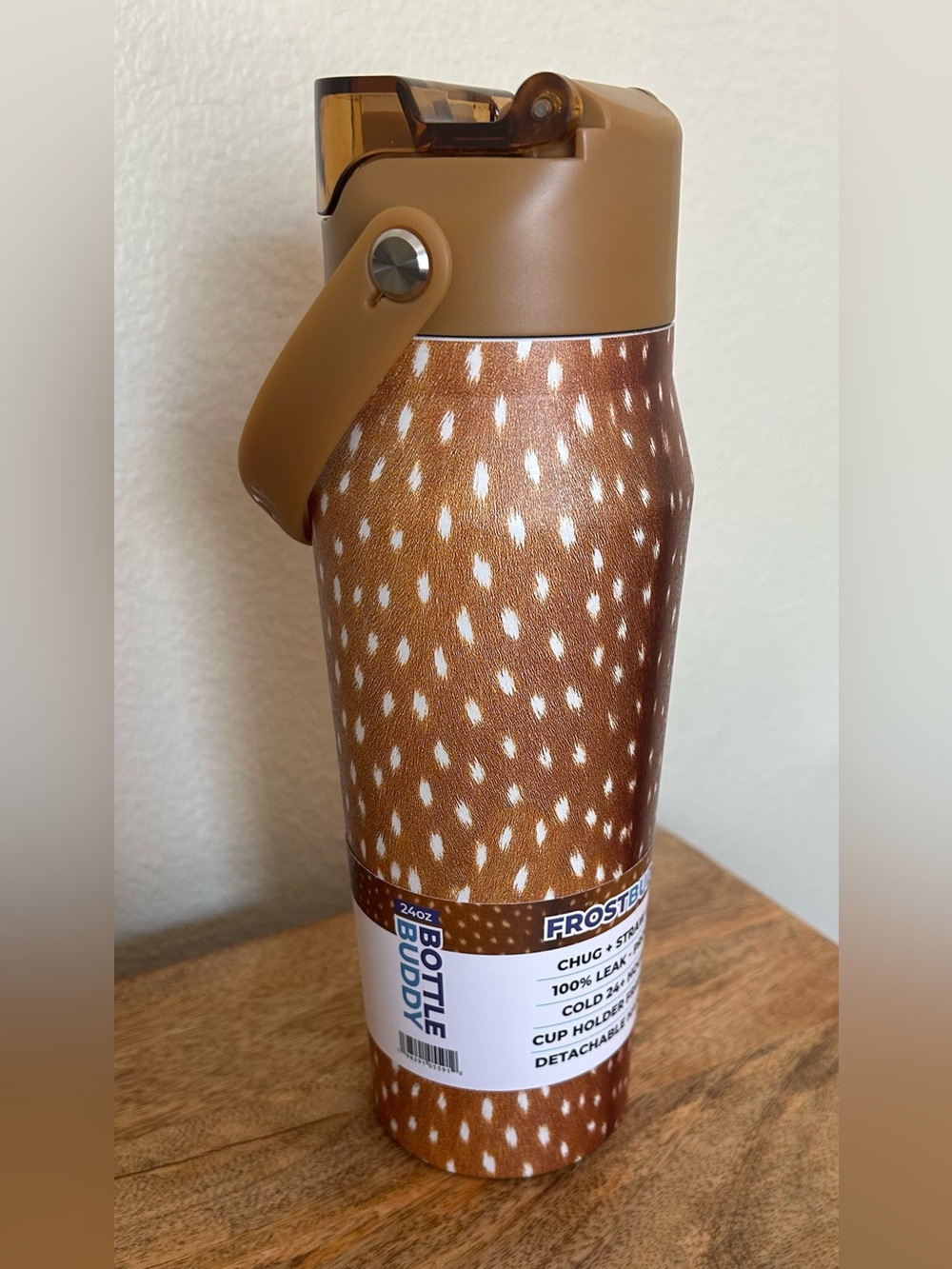 Frost buddy Fawn Pattern Insulated Tumbler - 24oz NWT
